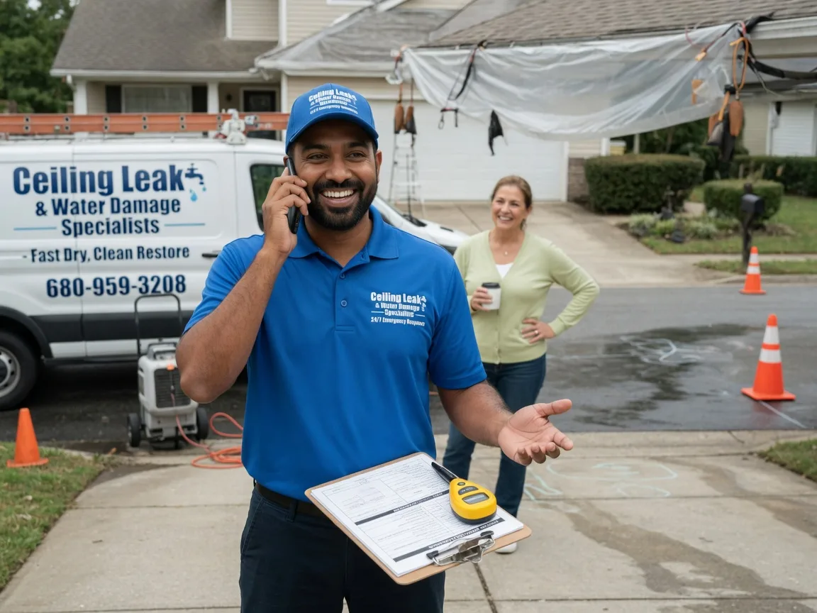 Ceiling Leak Cleanup Monitor, WA FAQs